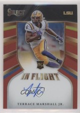 2021 Panini Chronicles Draft Picks Red 22/25 Terrace Marshall Jr Auto fs9