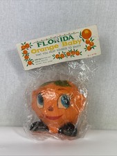 Florida Orange Baby Squeaker Vintage Anthropo...