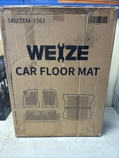 Weize All Weather Liner Floor Mats for Tesla Model 3 5-Seat 2021-2023 2022