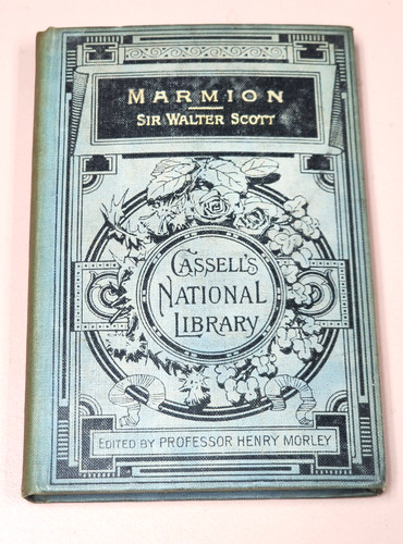 Marmion Antique Book Sir Walter Scott 1888 Great Condition