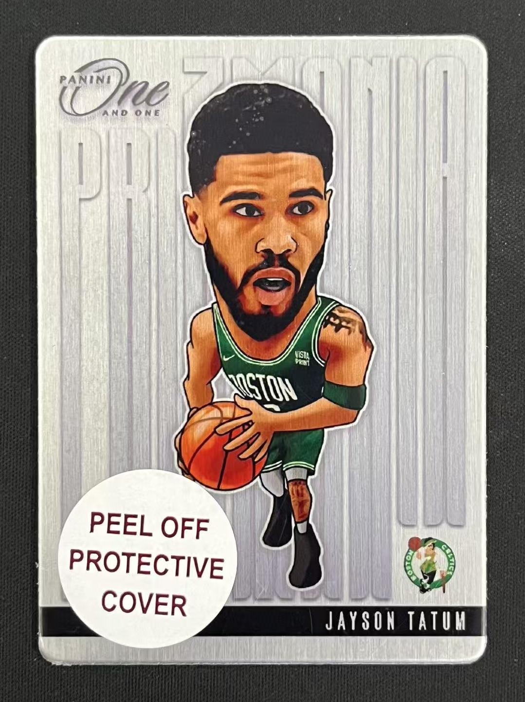 2024-25 Panini One and One Jayson Tatum Prizmania Case Hit SSP