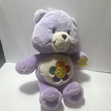 Care Bears Plush Harmony Bear Purple Talking 2003. Works great 