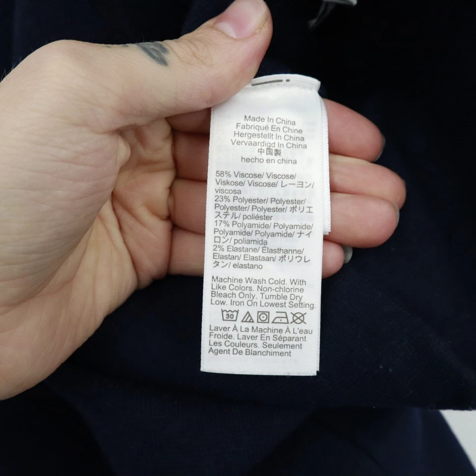 J. Crew Petite Delaney Kickout Sweater Pant Womens SP Blue Formal Career NWOT - Image 4 of 4