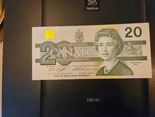 1991 $20 Dollar Bank of Canada Banknote  AWD2676030 CUNC