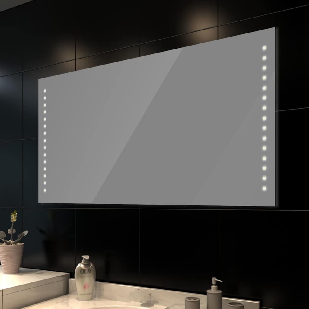 Specchio Bagno 100x60 LED Luxury - Ideale per Rinnovo Casa e Hotel
