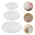  12 Pcs Wheel Stoppers Bed Prevent Sliding Floor Grippers for Furniture