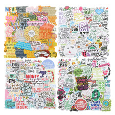 200pcs Motivational Quote Stickers, Inspirational Positive Stickers