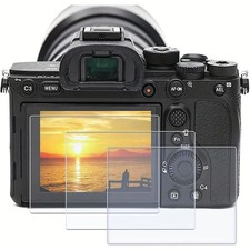2PCS Sony Alpha A7RM5 A7RM4 A7RM3 A7RM2 Camera Tempered Glass Screen Protector
