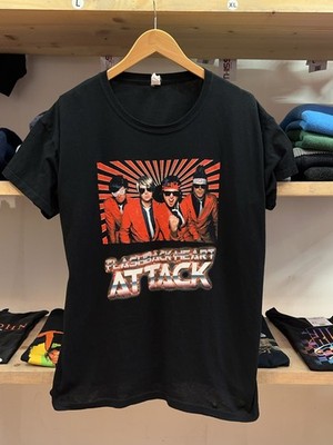 Flashback Heart Attack Band T Shirt XL Black Double Sided 2013 House of Blues