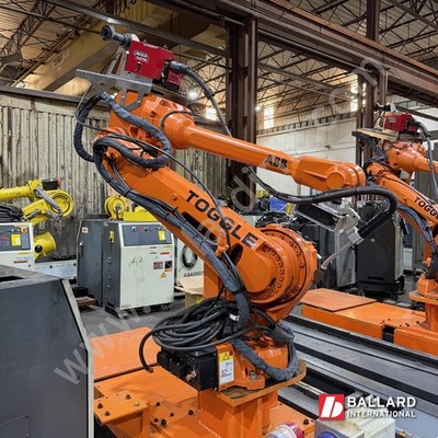 ABB IRB 4600-20 Welding Robot w/ IRC5 Controller & Lincoln R450 Weld Package