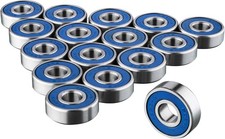 16 St&uuml;ck 608RS Skate- / Skateboard-Radlager aus Metall - Mit ABEC 9 eingestuft