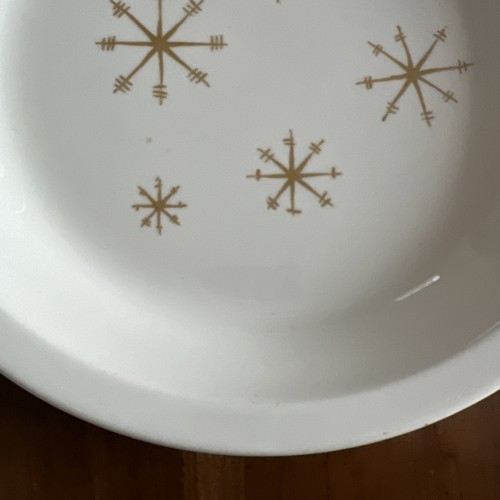 Vintage Atomic Starburst Bowl; 9-3/4"; Nice!; Royal China Star Glow Pattern? - Picture 6 of 11