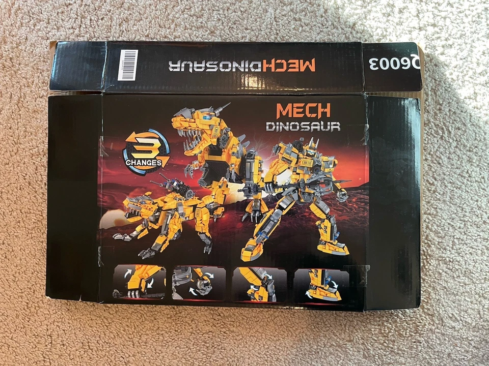 Mech Dinosaur Transformers Block - Image 4 of 4