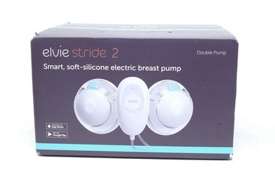 Elvie Stride 2 Smart, Soft-Silicone Double Electric Breast Pump, New, Sealed