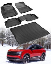 Floor Mats for Nissan Kicks 2025 2026 SR SV S, Automotive All Weather Floor L...