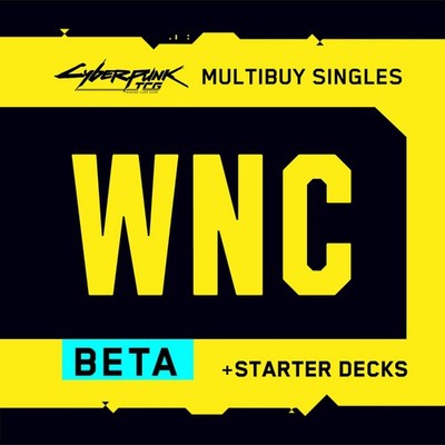 Cyberpunk TCG WNC Welcome to Night City BETA β CTCG Card Singles Select Multibuy