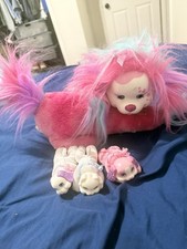 2020 Puppy Surprise Cassie Her 3 Puppies Inside. Plush/Stuffed Toy