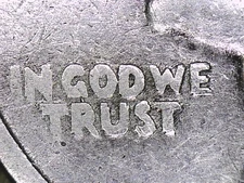 1934-P Washington Quarter Error Variety - Doubled Die Motto Obverse - FS-101