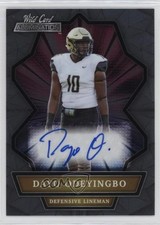 2021 Wild Card Alumination Dayo Odeyingbo Rookie Auto RC 0a3. rookie card picture