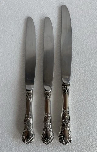 Gorham Sterling Silver Buttercup Knife Lot VINTAGE