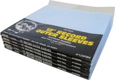  250 12SP04 - 12" LP Vinyl Record Outer Sleeves - Extra Heavy Duty 4 mil THICK