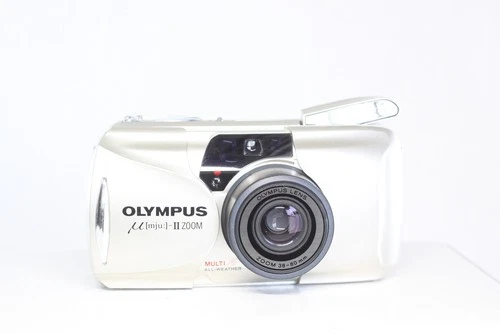 Olympus mju μ ii Zoom Point & Shoot 35mm Film Camera From JAPAN
