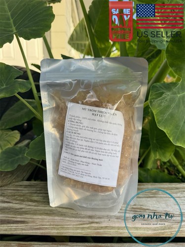 Mu Trom Thien Nhien 100% Sterculia Foetida Cucchiaio Albero Mandorle Selvatiche Gomma Karaya 500g - Foto 1 di 3