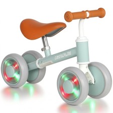 AIYAPLAY Baby Balance Bike for 1-2 Years Old, Light-up Toddler Balance Bike