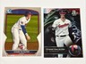 Chase Delauter 2023 Bowman Chrome Card #BCP-103 & 2023 Bowman Platinum Card 