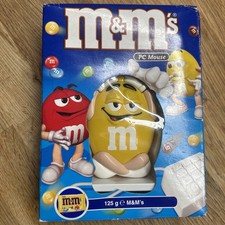 M&M's Computer PC Maus/Mouse in gelb NEU in OVP aus 2002