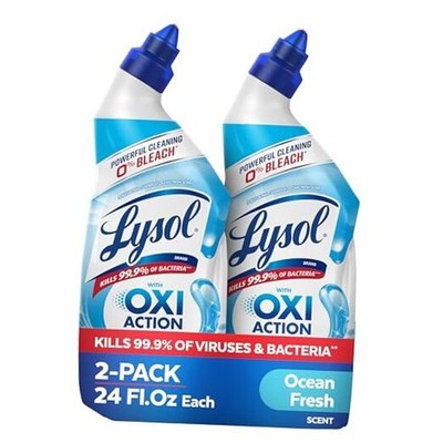 Toilet Bowl Cleaner Gel, 24 Fl Oz (Pack of 2) - Hydrogen Peroxide