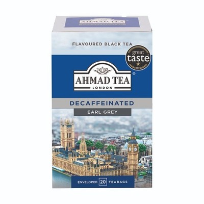Ahmad Tea - Earl Grey Decaffeinated - 20 Teebeutel à 2g