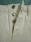 Zara Women's White Denim Mini Skirt Button Fly Size XS — photo 2