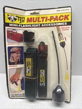 Nite Ize Mini Maglite Utility Pack Fiber Optic Head Band Utilty Grip NOS