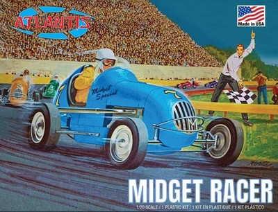 Midget Racer  Model Kit 1/20 Scale Atlantis Models