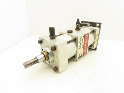 Yates Yates A2-R Multi-Stage Pneumatic Cylinder 4'' Bore 1'' Stroke