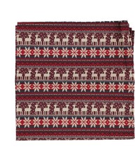 bar III Mens Printed Pocket Square, Red, One Size