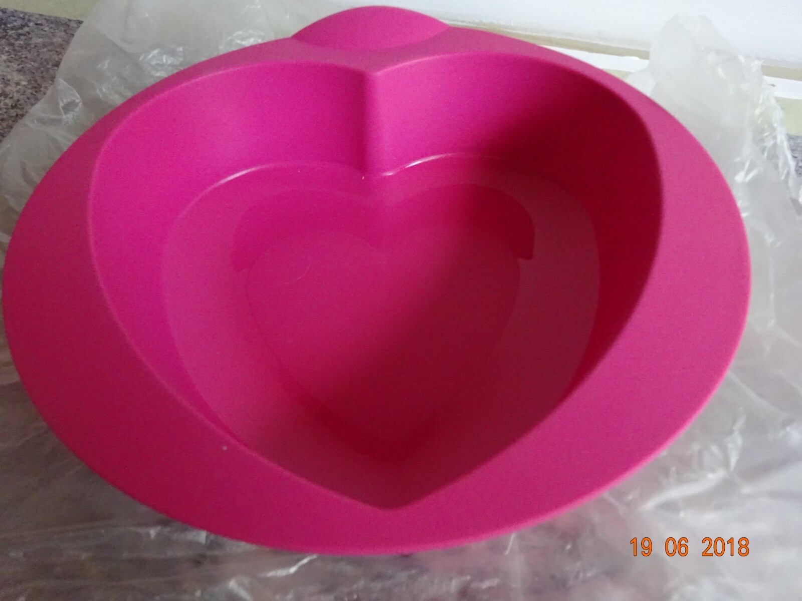 Moule à gâteaux petits cœurs Tupperware silicone silicone de cuisson neuf