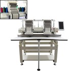 Double-station 12 Needles Automatic Computerized Embroidery Machine 110V/220V