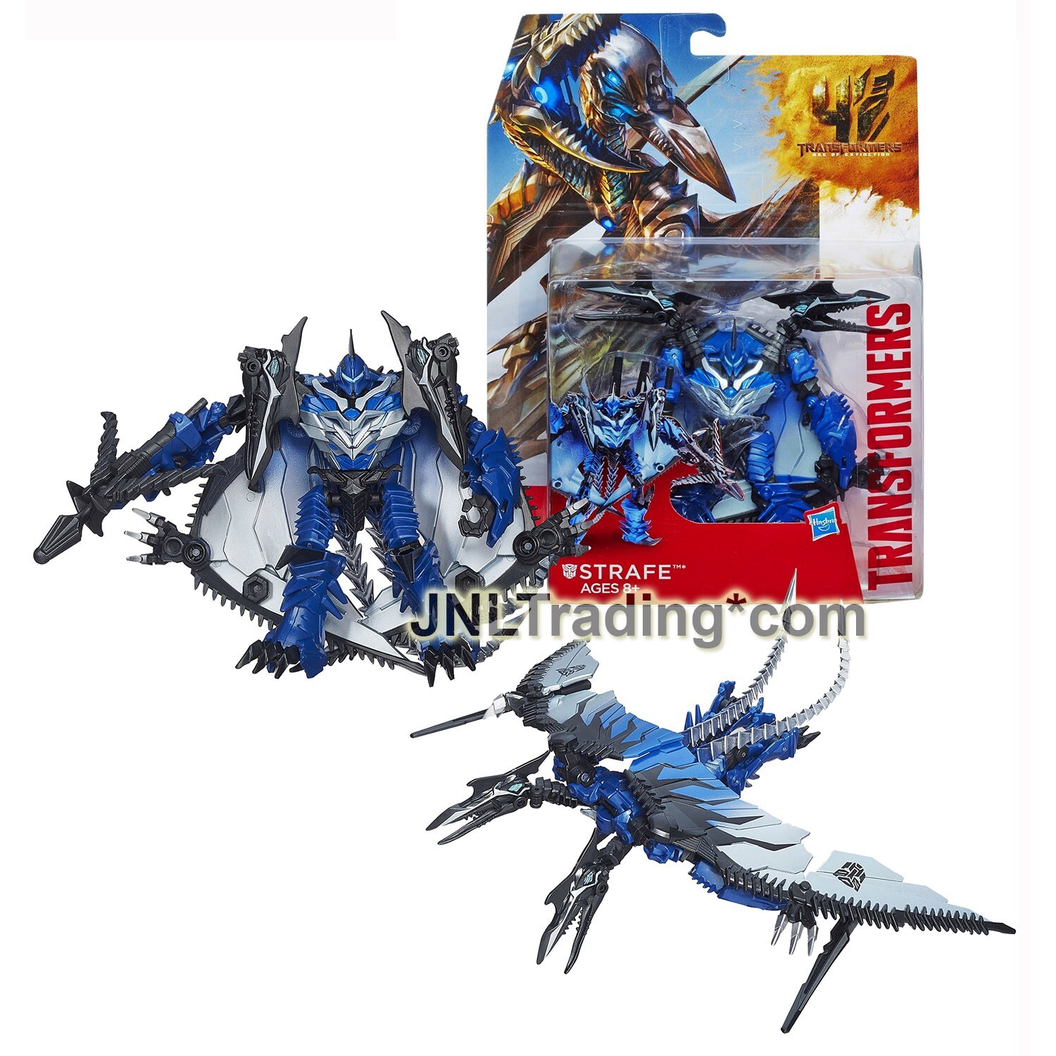 Year 2013 Transformers Age of Extinction Deluxe 5.5" Figure - STRAFE Pteranodon