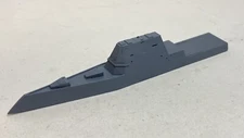 DDG-1000 Zumwalt Resin Waterline Ships Design WSD 5 USA Destroyer 1/1250 Scale