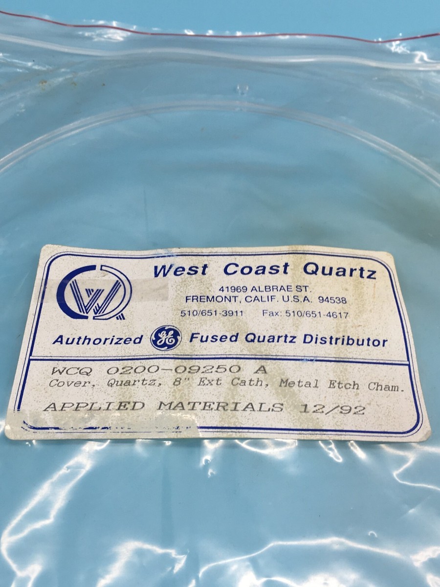 Cham様 AMAT 0200-09250 Cover Quartz 8