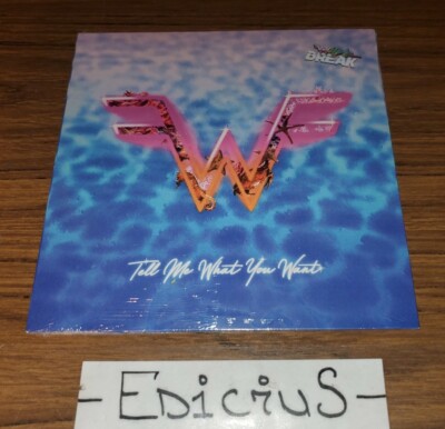 Weezer - Tell Me What You Want Limited Melted Popsicle Color 7'' Vinyl Single