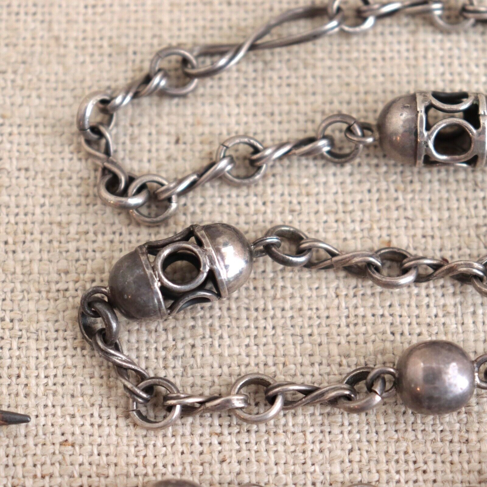 1950s Taxco Silver Necklace Mexican Modern Sterli… - image 14