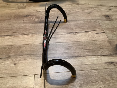 Modolo KX CARBON FIBER Drop Road Bike Handlebars 42cm x 31.8 Clamp Italy -NICE - Picture 7 of 9