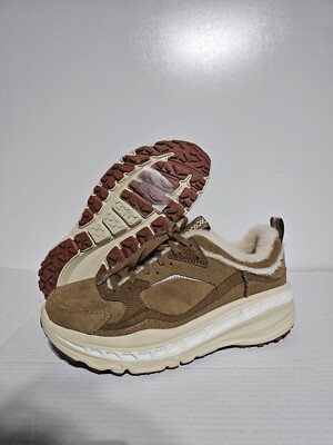 New FUR AUSTRALIA UGG CA805 Spill Seam Chestnut Sneakers, 1114150, Men s Size 9 