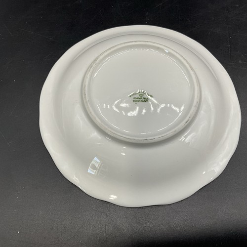 VTG Set Of 4 Johann Haviland Blue Garland 6 1/8” Saucers - Picture 6 of 7