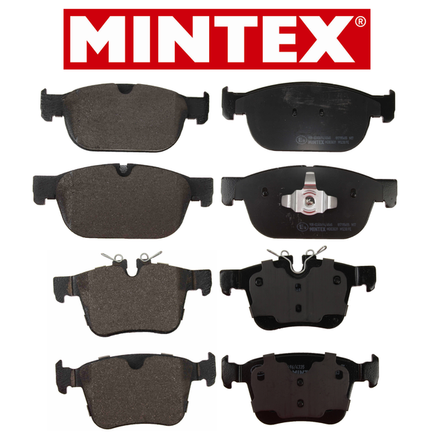 Front Brake Pads & Rear Brake Pads Set Mintex Volvo XC90 (371mm Disc