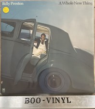 Billy Preston, A Whole New Thing  Vinyl Record/LP Soul Funk Vg+ / Vg+