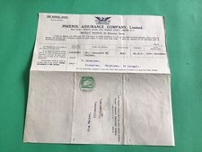 Phoenix Assurance Company Ltd Belfast Verlängerungsbeleg R37349